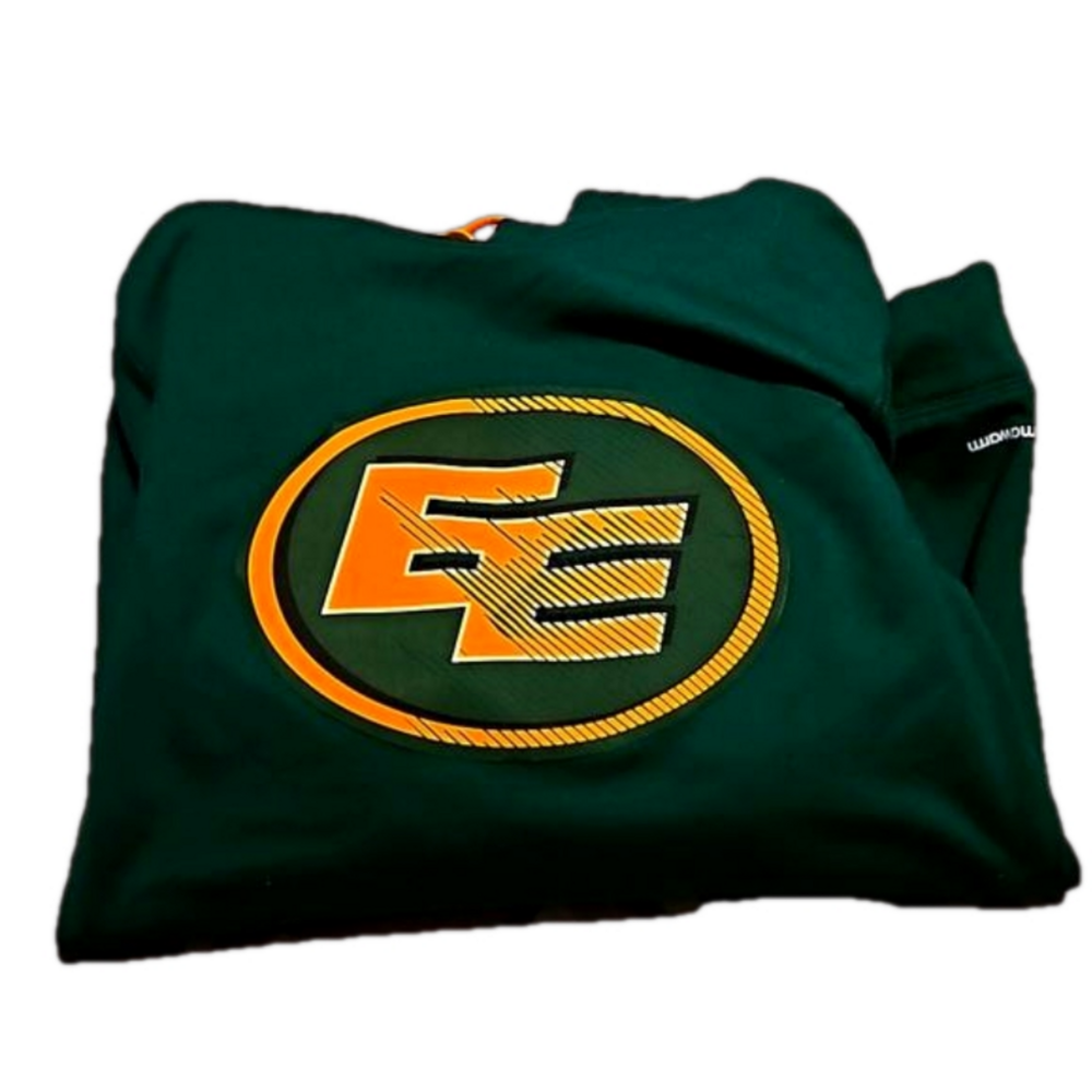 Rare Edmonton Eskimo Elks Adidas CFL hoodie